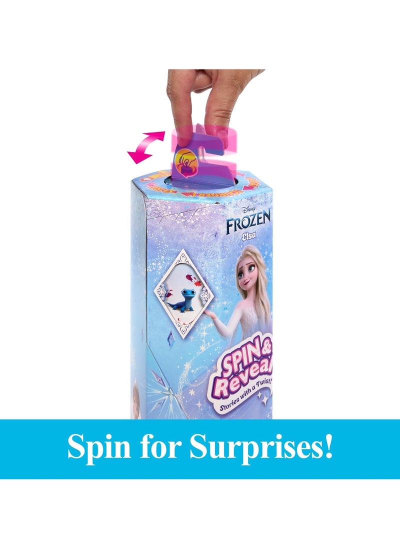 Disney Frozen Elsa Fashion Doll Set, Spin & Reveal with 11 Surprises