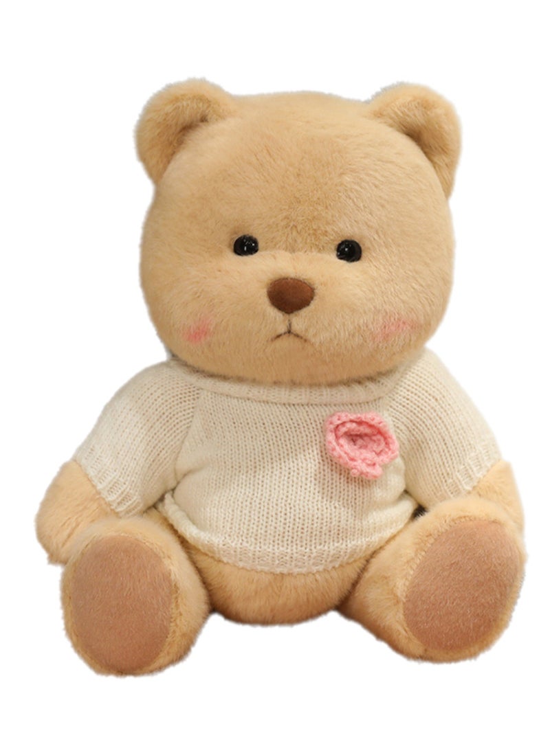 30 CM Cute Cartoon Bear Plush Toy Soft Stuffed Movable joints Doll For Girls And Boys All Ages Gift（Style 14）