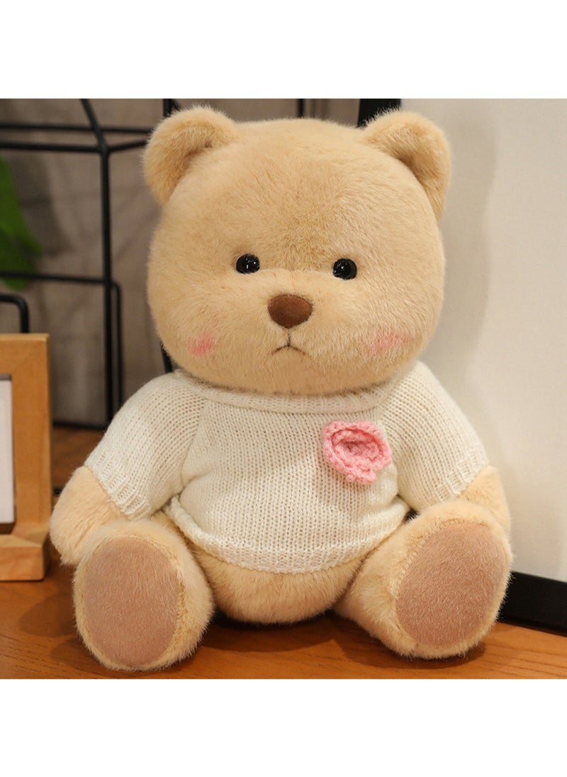 30 CM Cute Cartoon Bear Plush Toy Soft Stuffed Movable joints Doll For Girls And Boys All Ages Gift（Style 14）