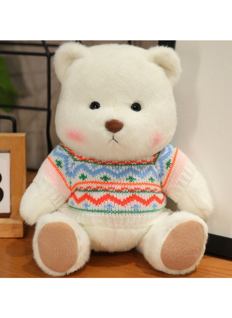 30 CM Cute Cartoon Bear Plush Toy Soft Stuffed Movable joints Doll For Girls And Boys All Ages Gift（Style 15）