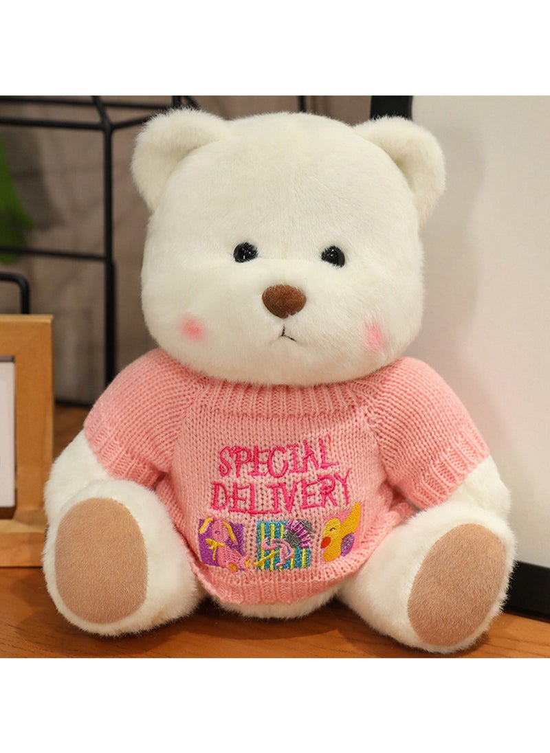 30 CM Cute Cartoon Bear Plush Toy Soft Stuffed Movable joints Doll For Girls And Boys All Ages Gift（Style 23）