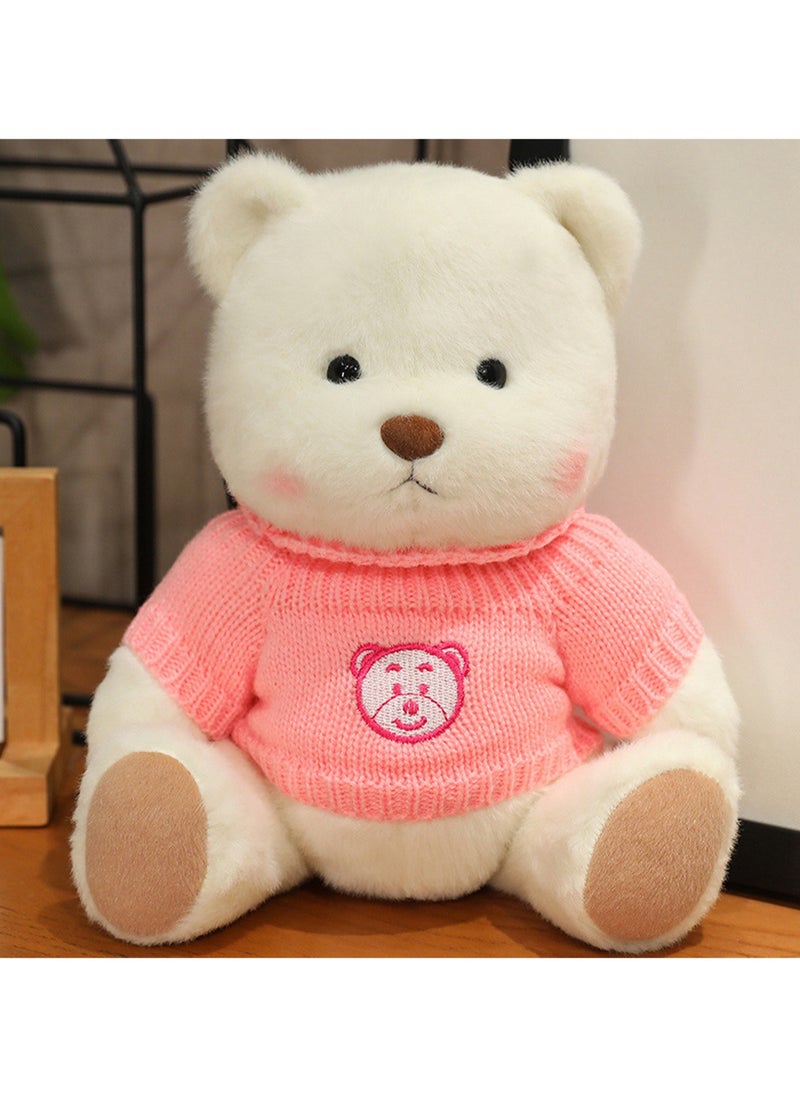 30 CM Cute Cartoon Bear Plush Toy Soft Stuffed Movable joints Doll For Girls And Boys All Ages Gift（Style 24）