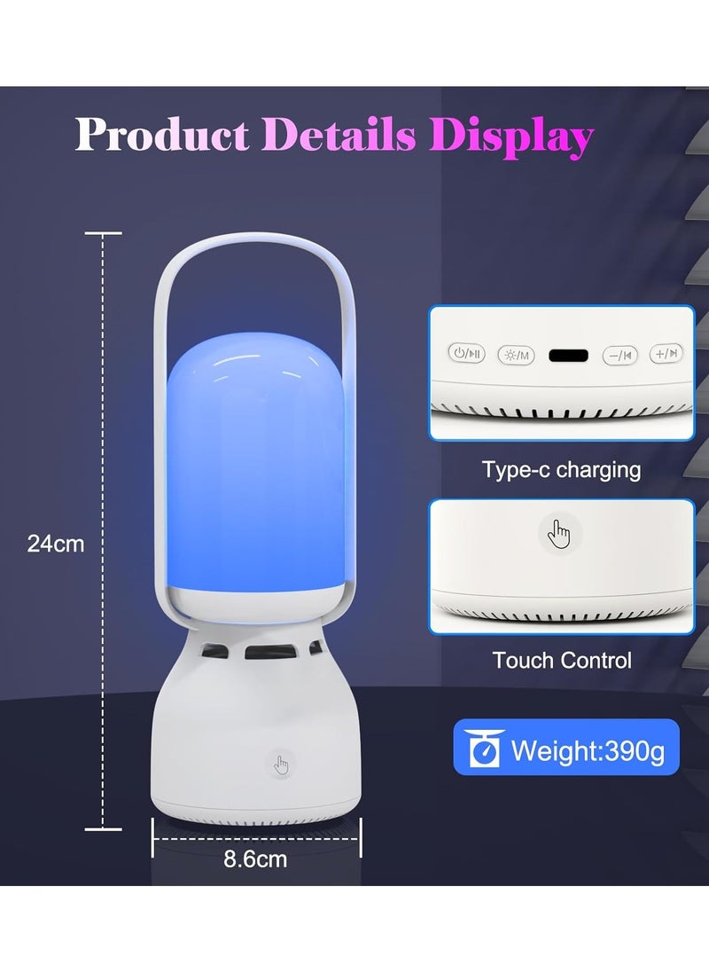 Portable wireless Bluetooth speaker, outdoor camping light, TWS connection, RGB Camping Lantern Speaker