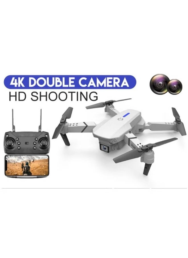 E88 New Drone with Dual Camera and 4K Aerial Photography