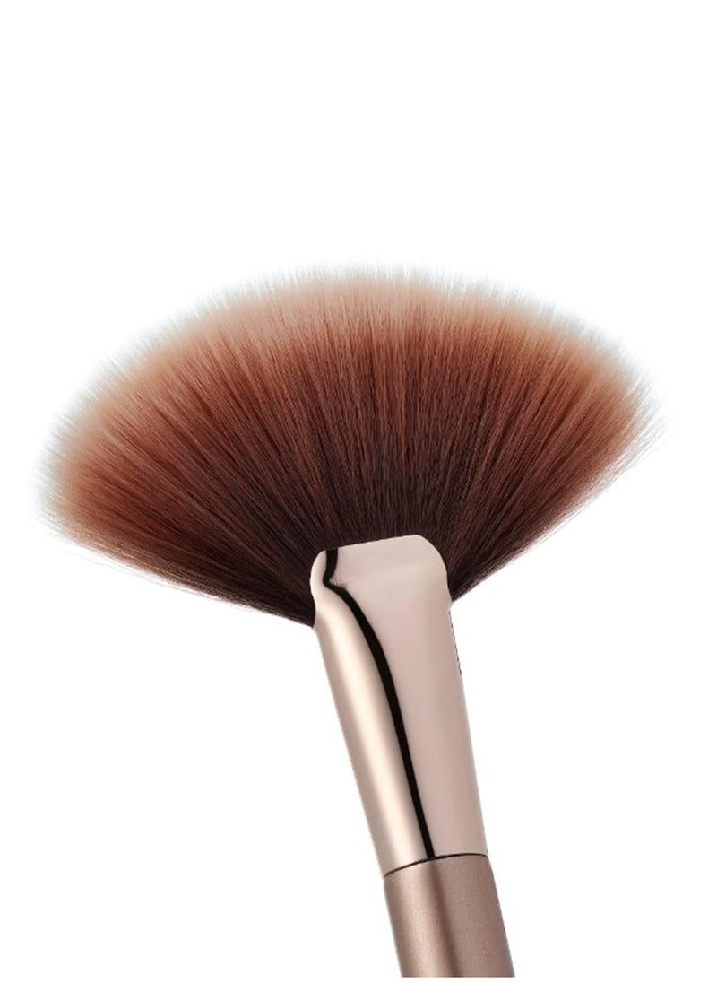 Profusion Cosmetics Magnetix Full Fan Brush, Brown (67085ESET)