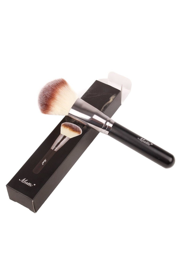 Matto Powder Mineral Brush - Makeup Brush for Large Coverage Mineral Powder Foundation Blending Buffing 1 Piece