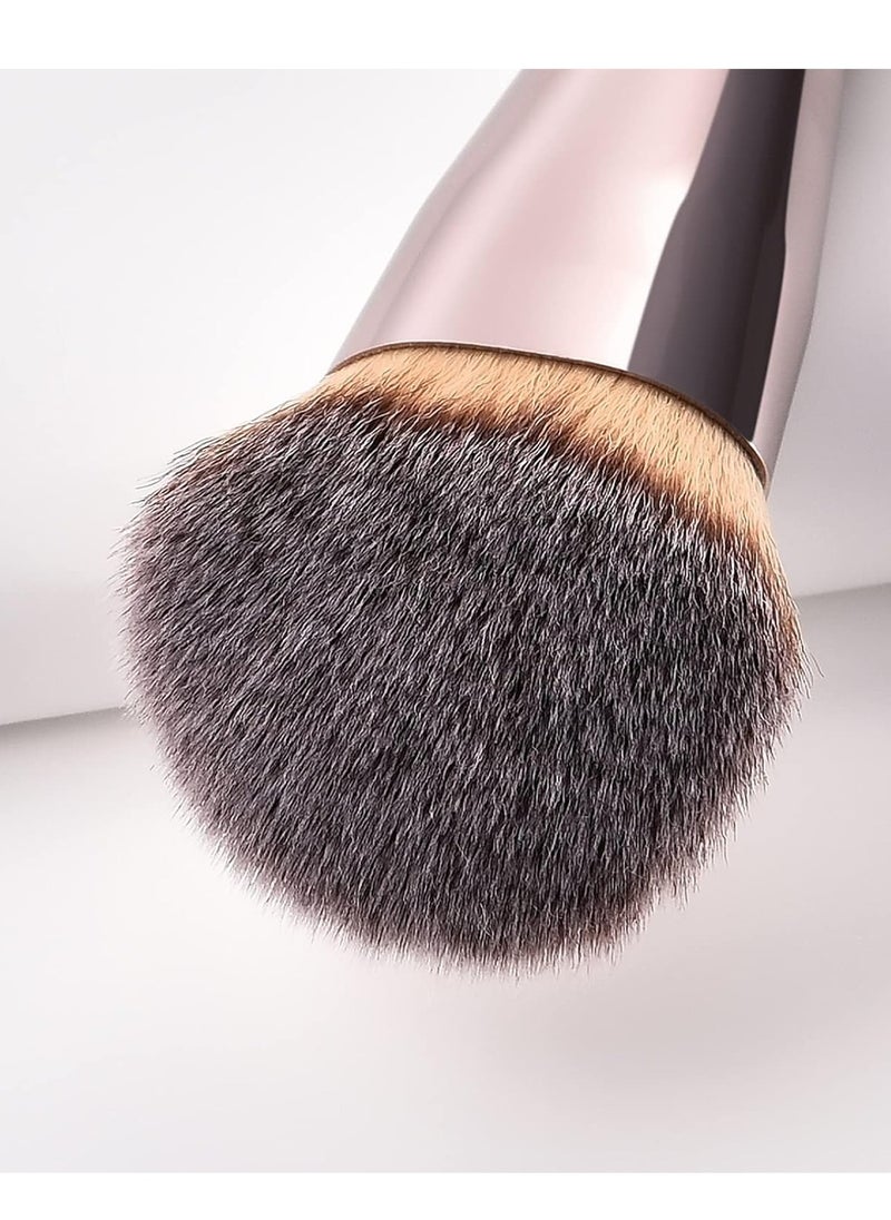 Professional Angled Foundation Brush Premium Synthetic Kabuki Makeup Brush Bronzer Contour Brush Cosmetic Applicator for Blending Liquid Powder BB Cream Vegan Brochas de Maquillaje