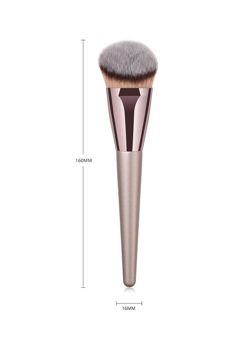 Professional Angled Foundation Brush Premium Synthetic Kabuki Makeup Brush Bronzer Contour Brush Cosmetic Applicator for Blending Liquid Powder BB Cream Vegan Brochas de Maquillaje