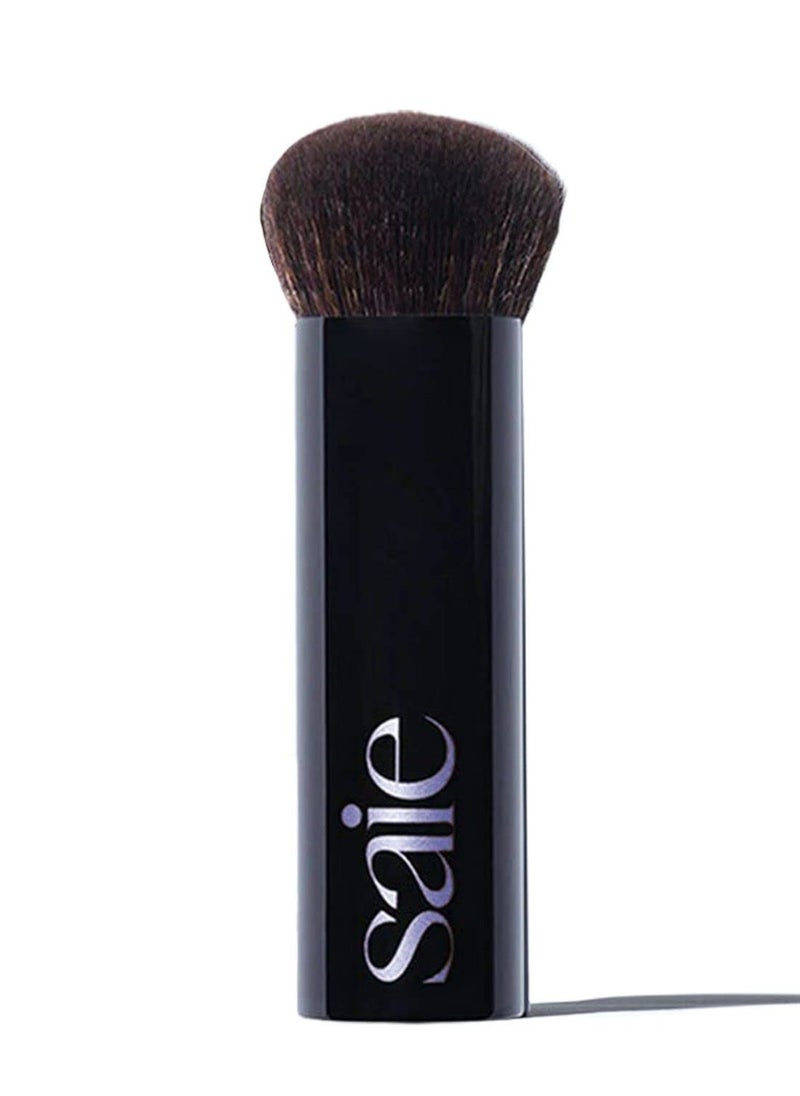 Saie The Big Brush - Soft, Multi-Use Liquid Foundation Brush for Buffing, Blending & Building - Dense Makeup Brush with Cruelty-Free, Synthetic Bristles (1 Count)