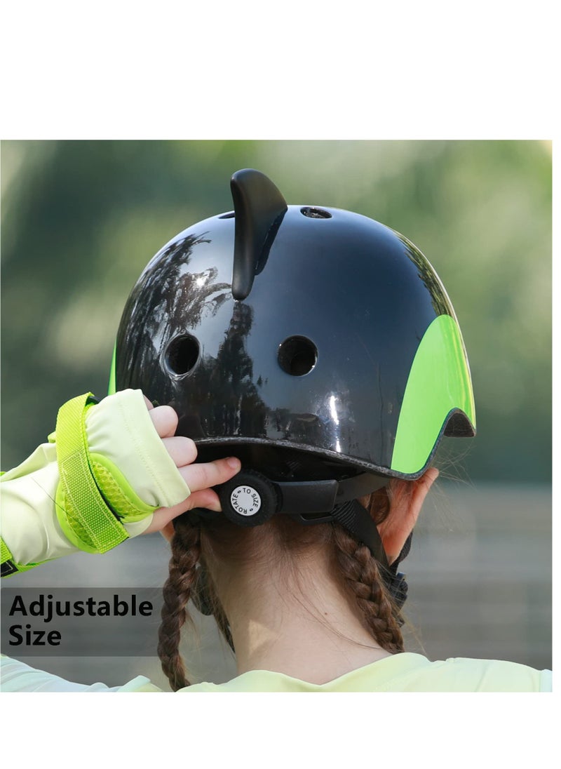 Toddler Kids Bike Helmet Multi-Sport Helmet for Cycling Skateboard Scooter Skating 54-58 cm from Toddler to Youth