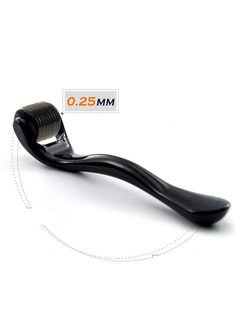 Derma Roller Kit for Face - 0.25mm Titanium Microneedle Roller