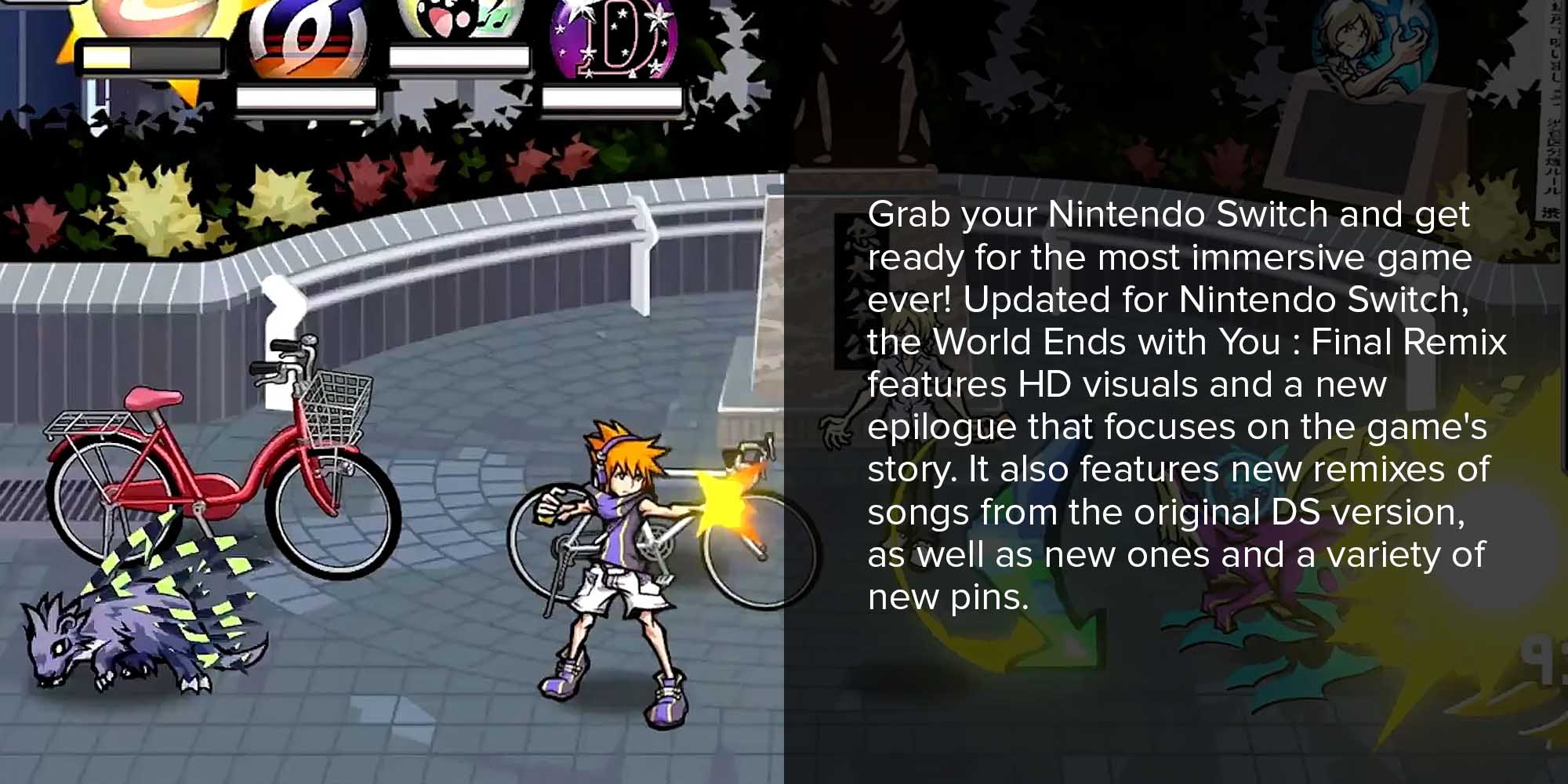 The World Ends with You : Final Remix (Intl Version) - Role Playing - Nintendo Switch