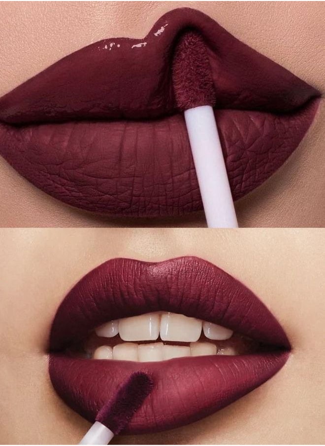 Milani Amore Matte Lip Crème, Shade Magnificient-42, 6g - Long-Lasting, Full Coverage Matte Liquid Lipstick