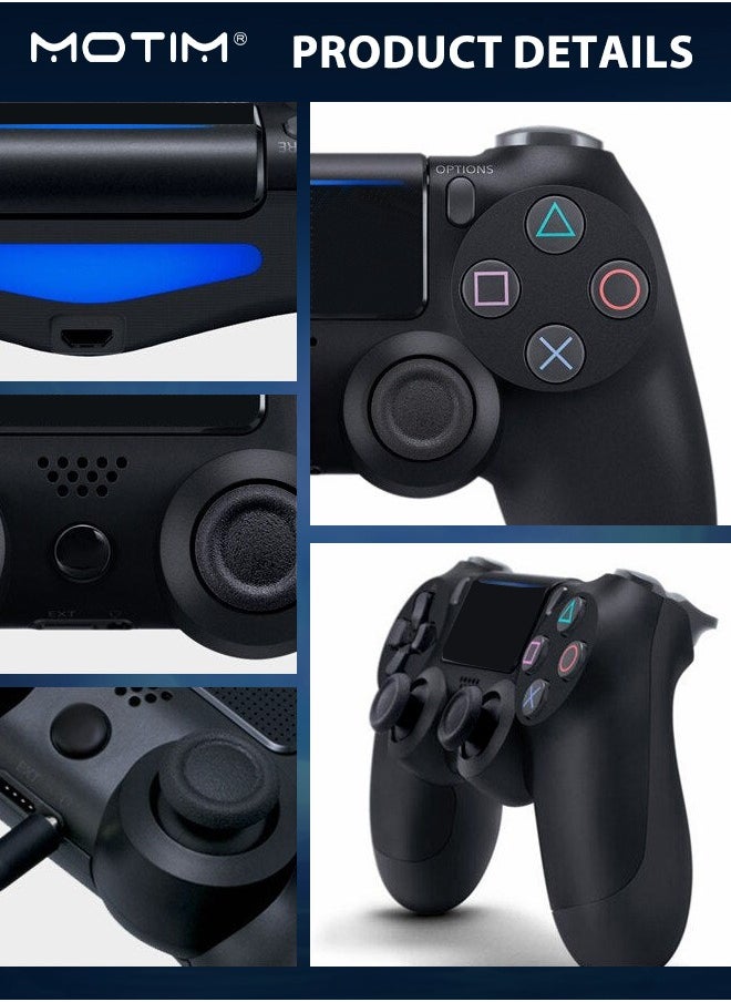 Wireless Gamepad DualShock 4 Controller Six-Axis for Playstation 4, Bluetooth Connectivity