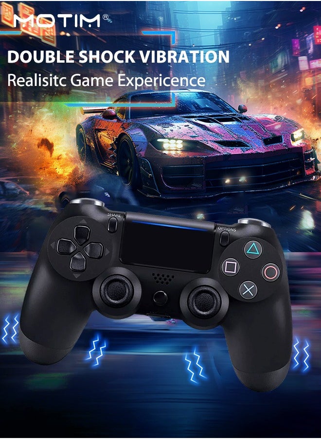 Wireless Gamepad DualShock 4 Controller Six-Axis for Playstation 4, Bluetooth Connectivity