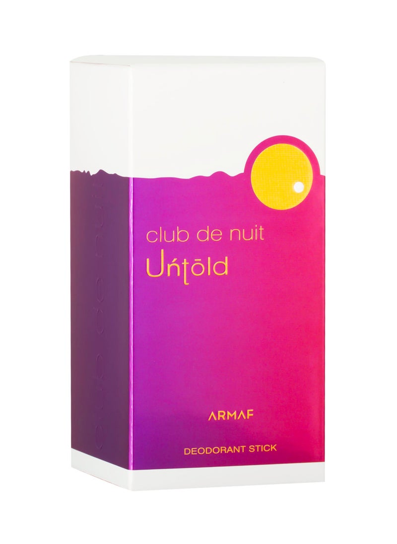 Club De Nuit Untold Deodorant Stick 75 Gm