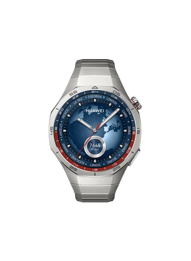 WATCH GT5 Pro 46mm Smartwatch, Sharp-Edged Design, up to 14 Days Battery Life, Pro-level Sports Watch, Health Tracking, Compatible with iOS and Android Titanium