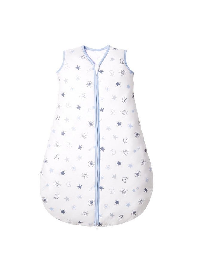 Baby Sleeping Bag 2.5 Tog, Unisex Winter Baby Sleep Sacks, Sleeveless Swaddle Wearable Blanket With 2-Way Zipper (M)