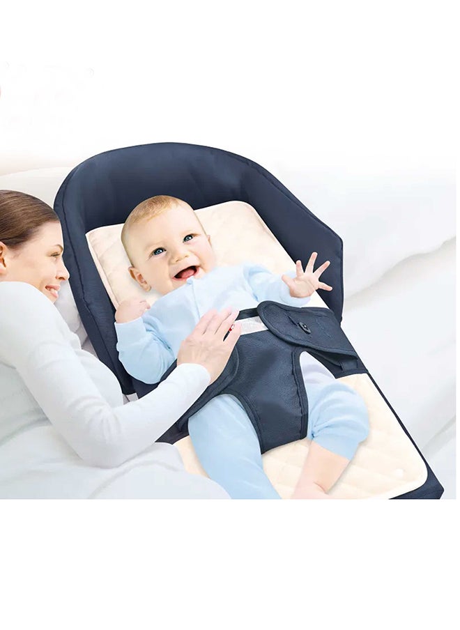 Multifunctional Portable Foldable Baby Sleep Bed-Blue