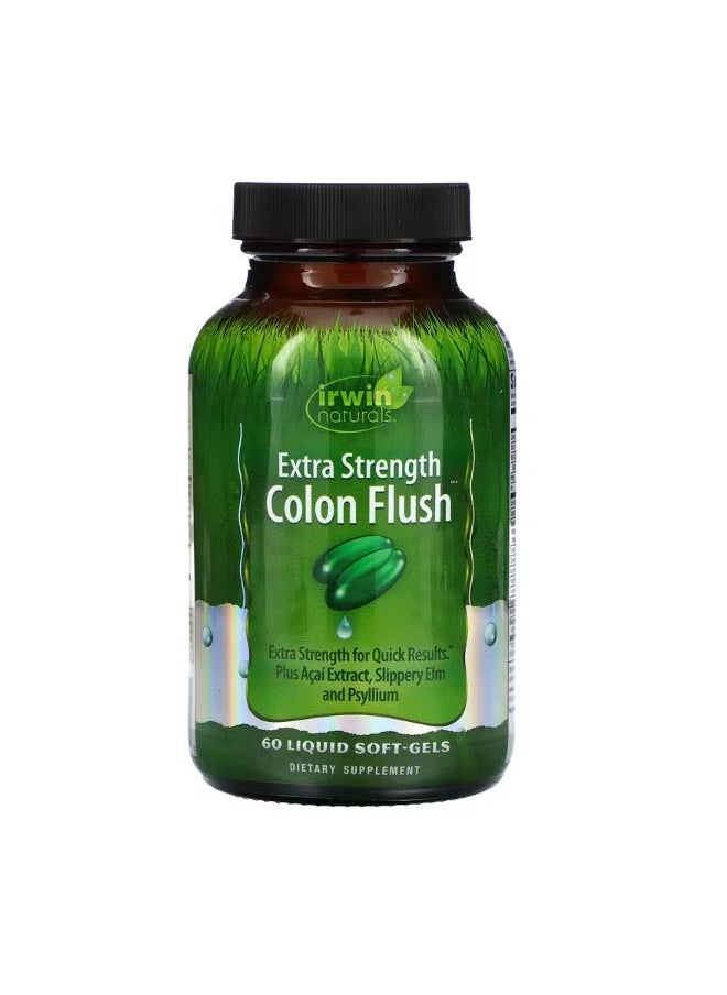 Extra Strength Colon Flush 60 Liquid SoftGels