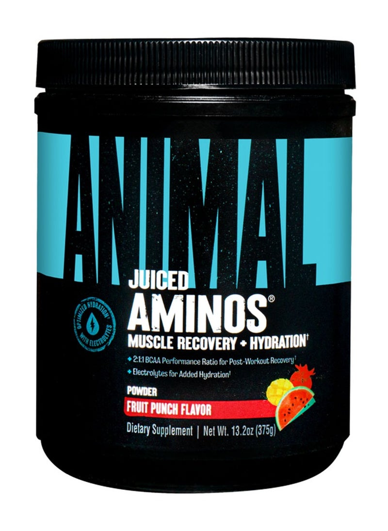 Universal Nutrition Animal Juiced Aminos, Fruit Punch 30 Servings 375g