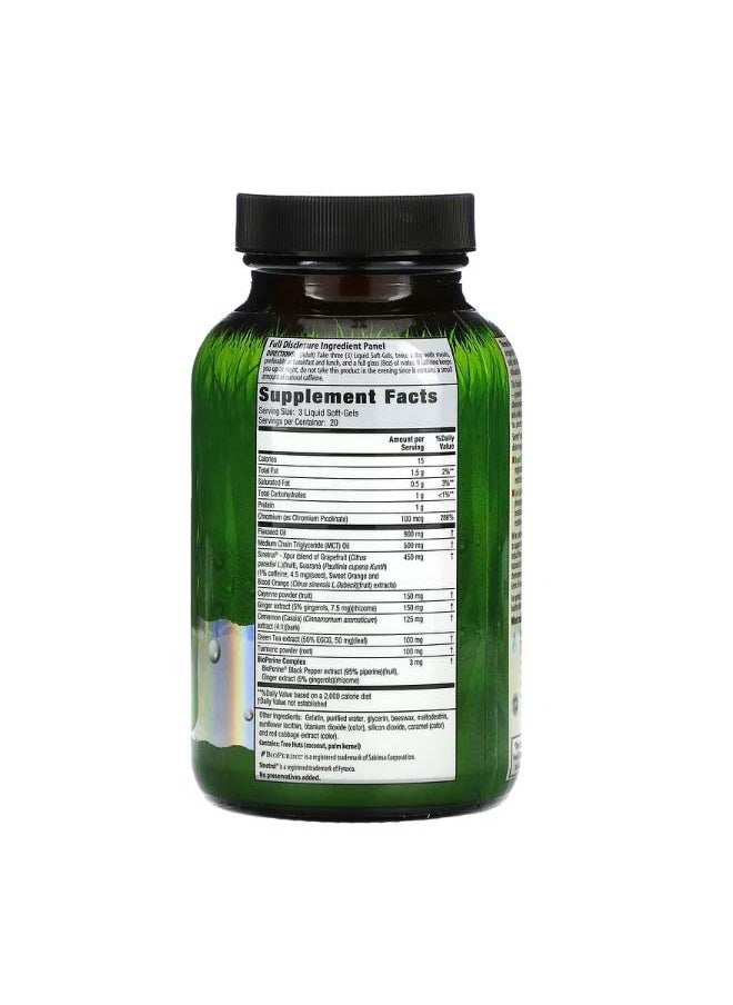 ThermoBurn Stubborn Fat Metabolizer 60 Liquid SoftGels