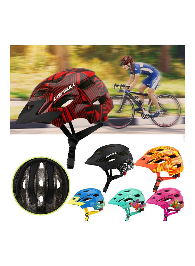 Children Protective Helmet Mountain Road Bike Wheel Balance Scooter Safety Helmet with Tail Light 28*28*28cm