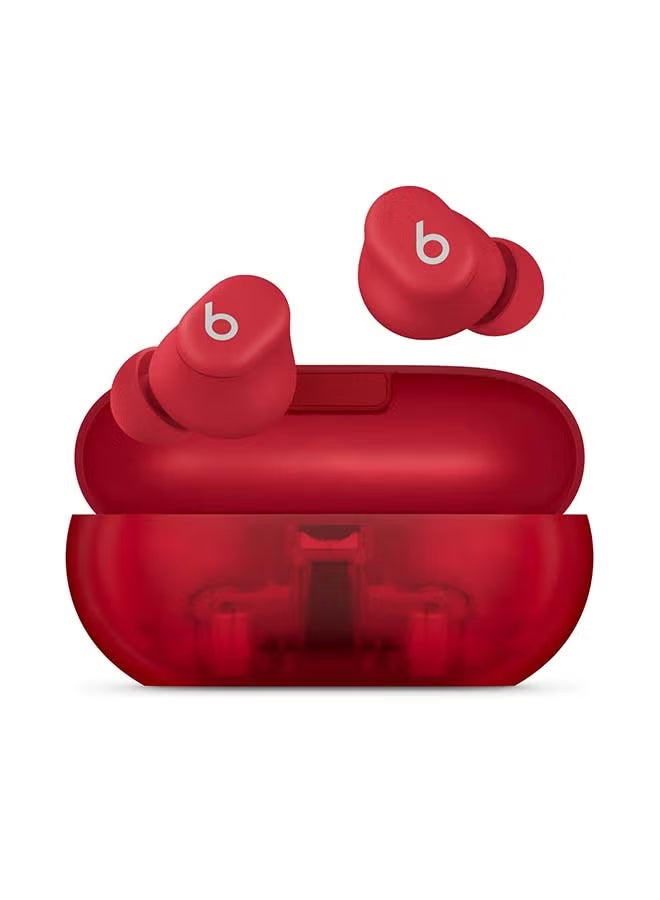 Apple Beats Solo Buds True Wireless Earbuds Red