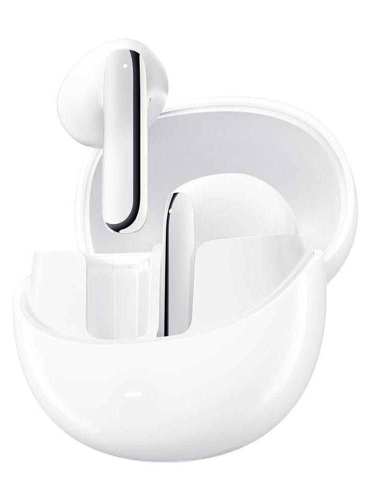 AilyBuds Pro Earphone, Adaptive ANC, Multiple ANC Modes, Clear Calls, Bluetooth 5.3 Strong Connection, Semi-in-Ear Design, Comfortable Wearing and Perfect Fit and 30-Hour Long Battery Life - White