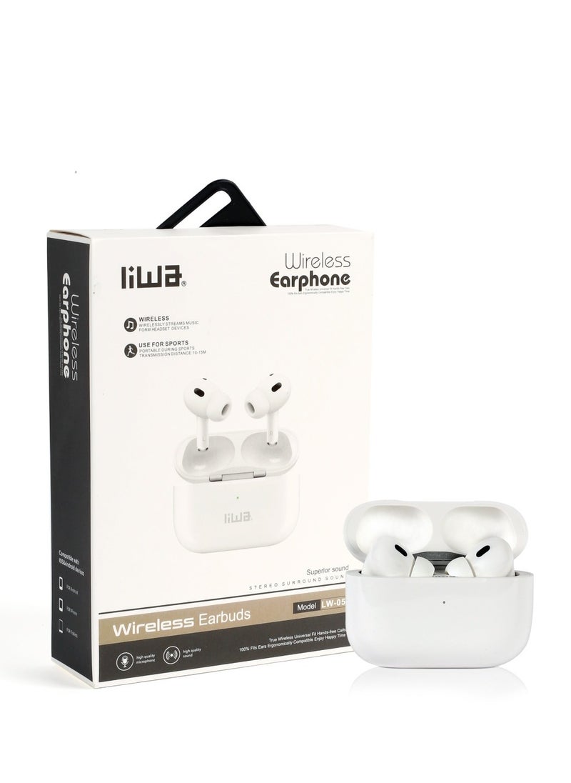 WIRELESS EARBUDS,TRUE WIRELESS UNIVERSAL FIT HAND-FREE CALLS