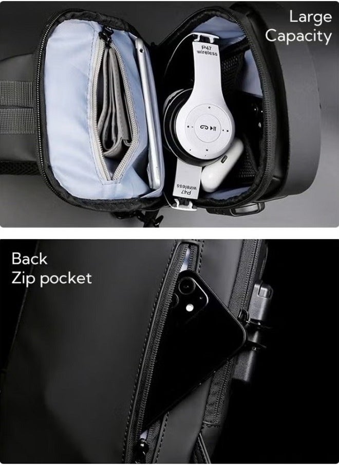 Multifunction Shoulder Sports Bag for Men 32*18cm