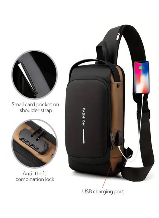 Multifunction Shoulder Sports Bag for Men 32*18cm