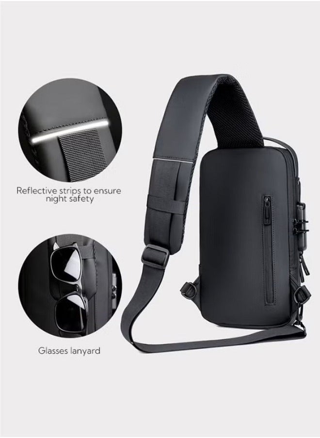 Multifunction Shoulder Sports Bag for Men 32*18cm