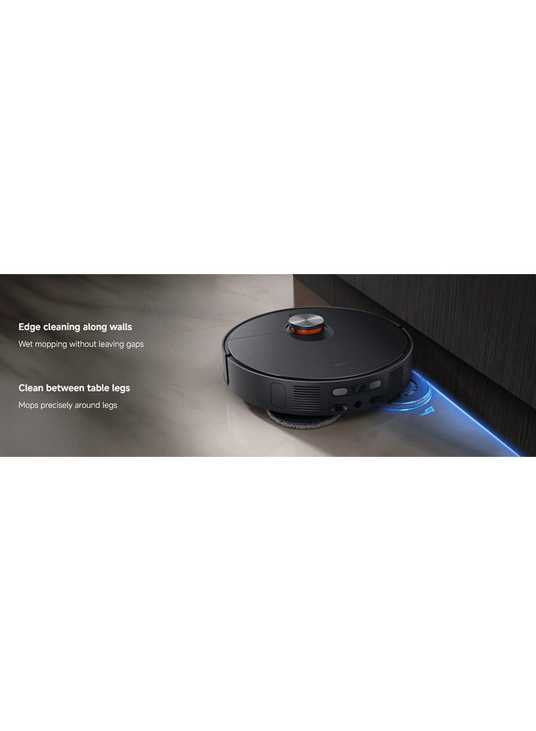 Mi Robot Vacuum X20 Max Mop and Sweep 8000Pa Powerful Suction LDS, 55 W BHR9217GB Black