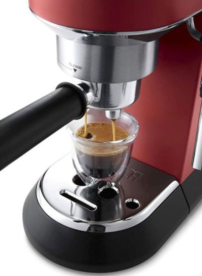 Dedica Espresso Coffee Maker 1350 W EC685.R Red/Silver