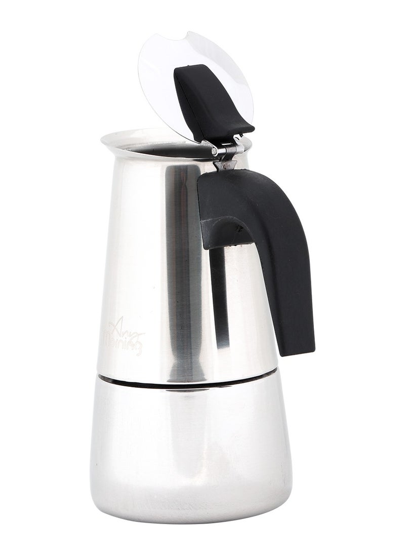 Any Morning Stainless Steel Stove Top Espresso Maker 300ML