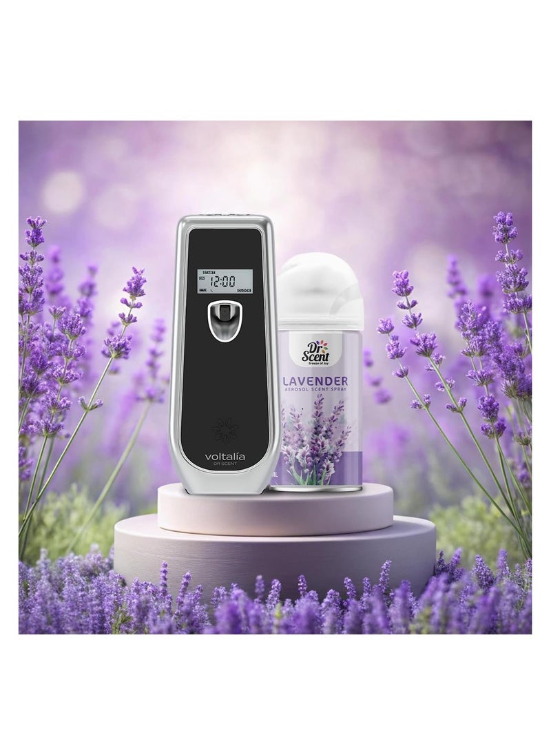 Dr Scent Breeze of Joy Lavender Air Freshener Spray (300ml) - Long-Lasting Freshness & Odor Eliminator for Home & Office