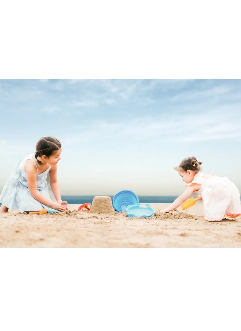 7-in-1 Sand Toys Set - Beige | Durable Beach Play Set for Kids