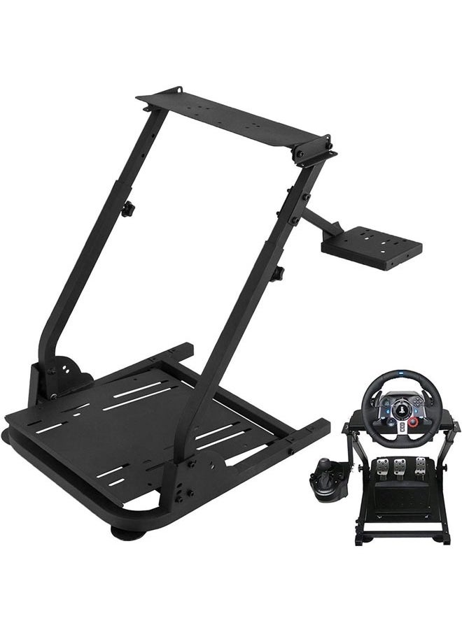 G29 G920 Racing Steering Wheel Stand fit for Logitech G27/G25/G29 Thrustmaster T80 T150 TX F430 Gaming Wheel Stand Wheel Pedals NOT Included