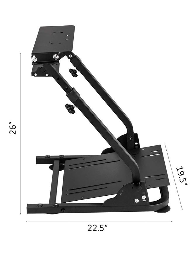 G29 G920 Racing Steering Wheel Stand fit for Logitech G27/G25/G29 Thrustmaster T80 T150 TX F430 Gaming Wheel Stand Wheel Pedals NOT Included