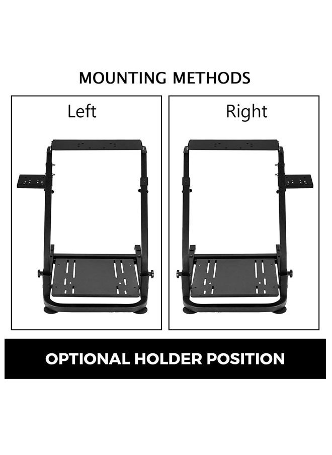 G29 G920 Racing Steering Wheel Stand fit for Logitech G27/G25/G29 Thrustmaster T80 T150 TX F430 Gaming Wheel Stand Wheel Pedals NOT Included