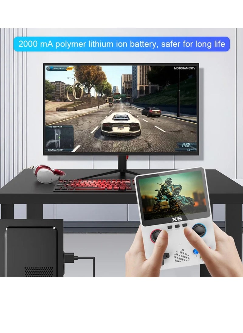 Handheld Game Console – 32GB Built-In Memory with 10,000+ Classic Retro Games, Portable Console with HD Display, Supports Multiple Emulators, Ideal for Gaming Enthusiasts