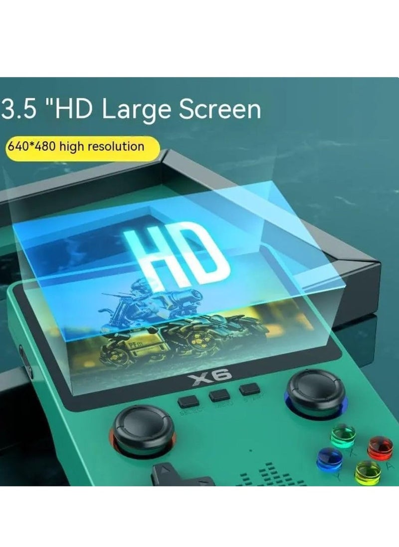 Next-Gen HD Handheld Game Console with Dual Joysticks – Arcade Emulation, HD Display, 1000+ Preloaded Games, Perfect for Retro Gaming, Portable Console for iOS/Android Gaming Lovers