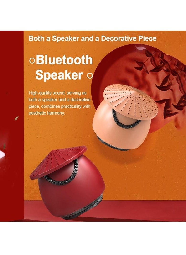 EWA A123 Portable Mini Speaker Chinese Style Bluetooth Speaker (Red)