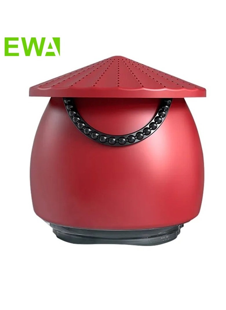 EWA A123 Portable Mini Speaker Chinese Style Bluetooth Speaker (Red)