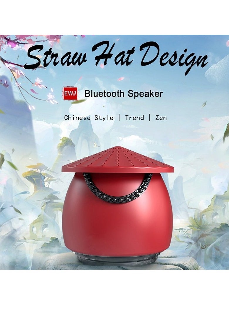 EWA A123 Portable Mini Speaker Chinese Style Bluetooth Speaker (Yellow)