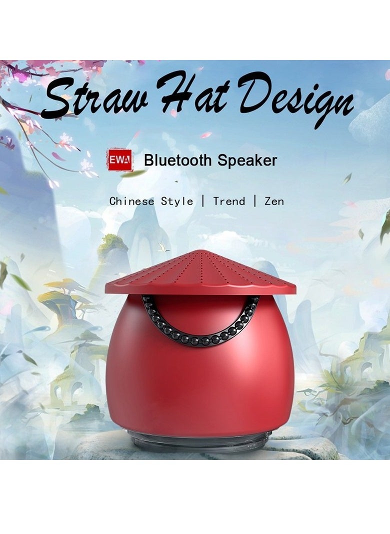 EWA A123 Portable Mini Speaker Chinese Style Bluetooth Speaker (Black)