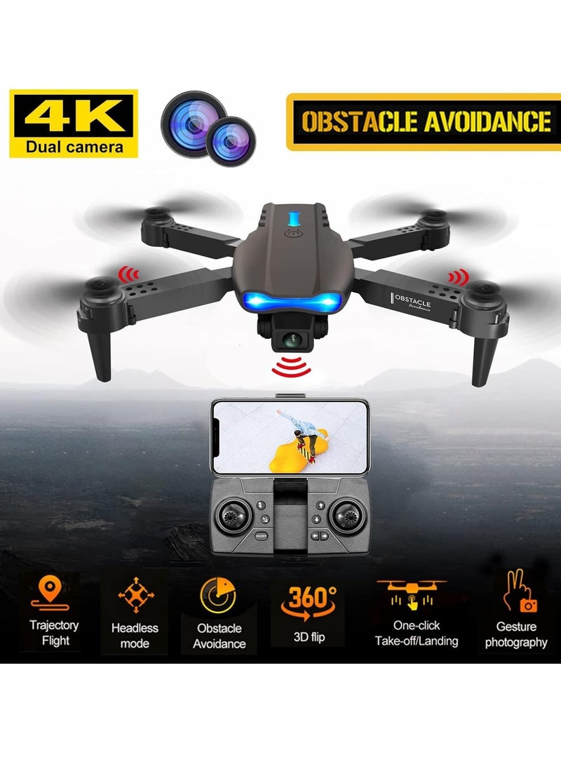 E99 Drone with Dual Camera Drone For Adult Folding Remote Control Aircraft With Wifi Fpv Live Video