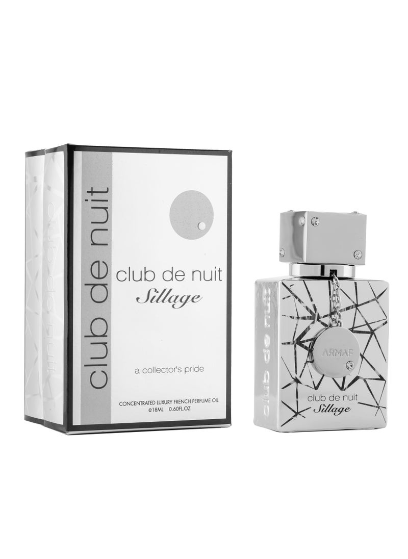 Club De Nuit Sillage Perfume Oil 18ml Cpo