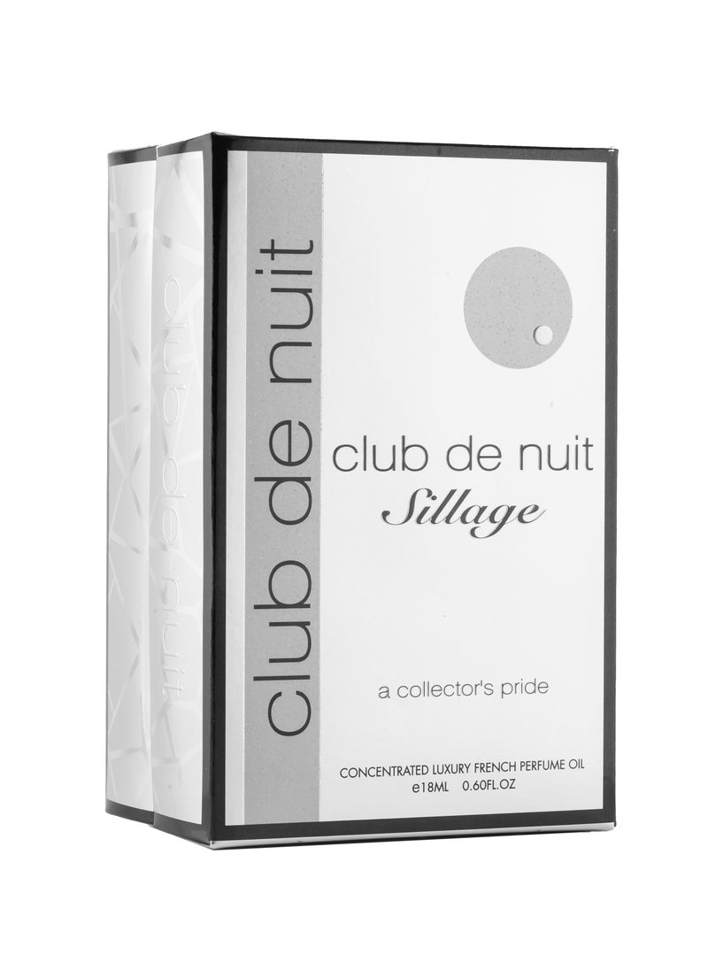 Club De Nuit Sillage Perfume Oil 18ml Cpo